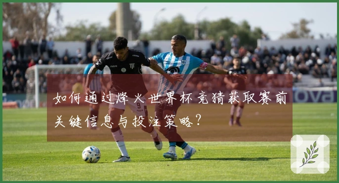 如何通过烽火世界杯竞猜获取赛前关键信息与投注策略？